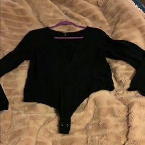 Long sleeve body suit